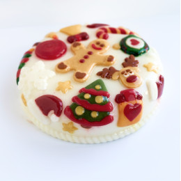 Christmasland cake silicone mould handmade