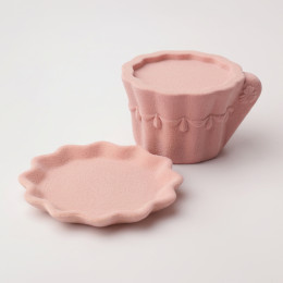 Perfect cup set cake silicone mould handmade