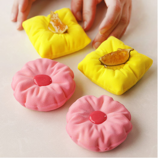 Kit Pillow mini 100ml cake silicone mould handmade