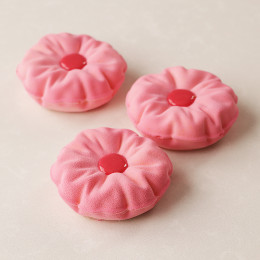 Pillow round mini 100ml cake silicone mould handmade