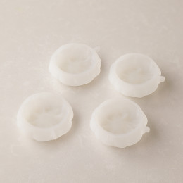 Pillow round mini 100ml cake silicone mould handmade