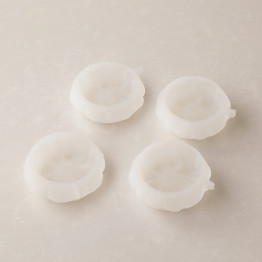 Pillow round mini 100ml cake silicone mould handmade