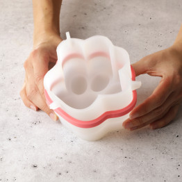 Puffy Paws Bento silicone mould handmade