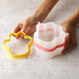 Puffy Paws Bento silicone mould handmade