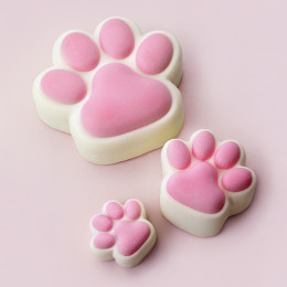 Puffy Paws Cake silicone mould handmade