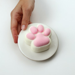 Puffy Paws Mini Cake silicone mould handmade 