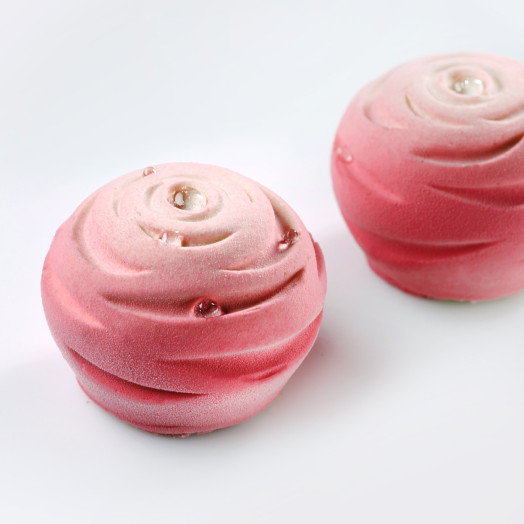 Rose cake silicone mould handmade