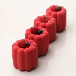 Savoiardi mini cake silicone mould handmade