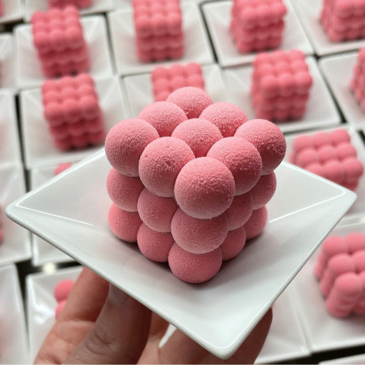 Spheres cakes 4*50ml silicone mould handmade