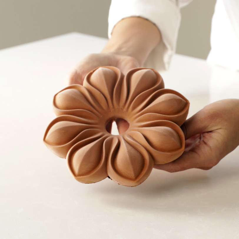 Star Anise top Cake silicone mould handmade