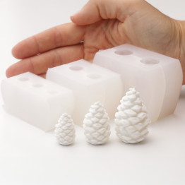 Cones silicone moulds handmade
