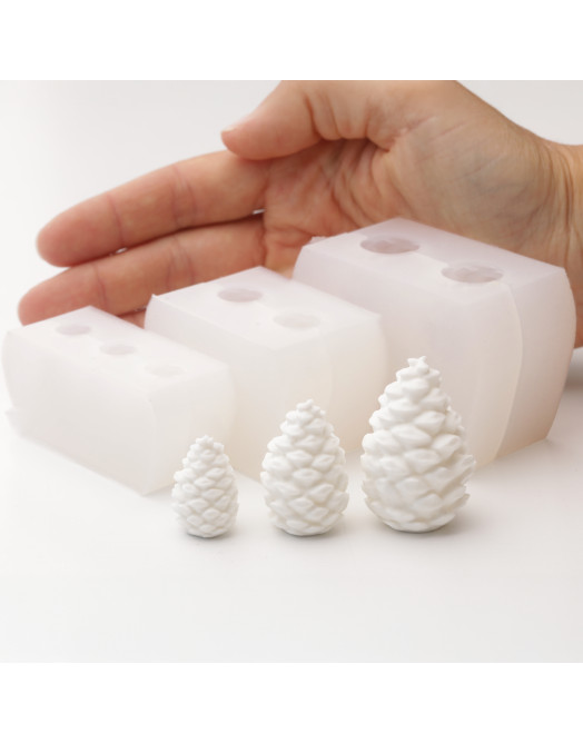 Cones silicone moulds handmade