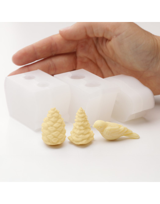 Kit Christmas toys S silicone moulds handmade