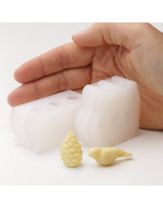 Kit Christmas toys XS silicone moulds handmade