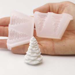 Christmas tree silicone moulds handmade