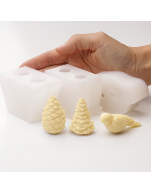 Kit Christmas toys M silicone moulds handmade