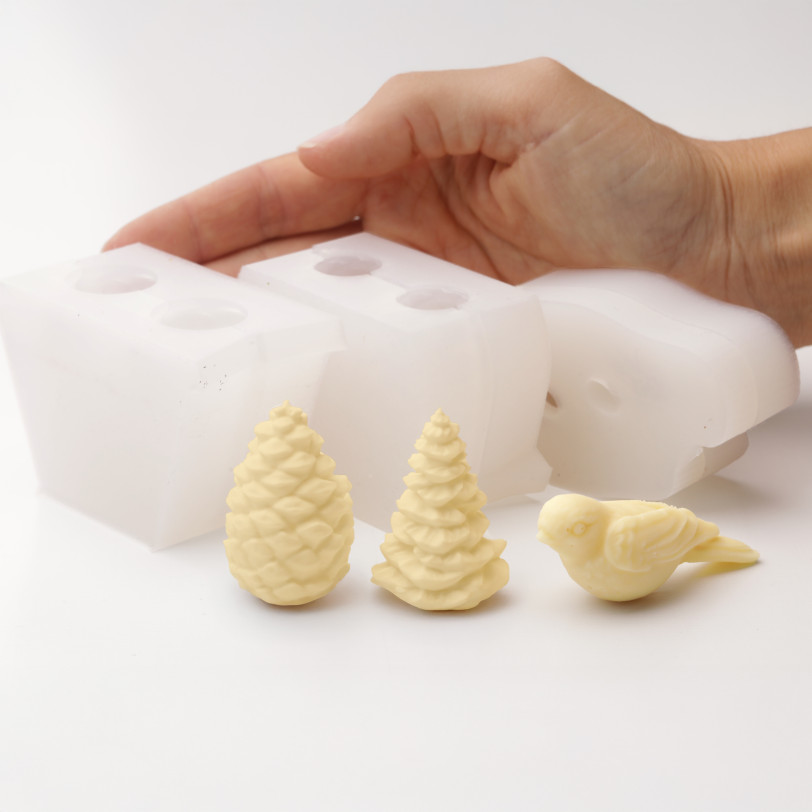 Kit Christmas toys M silicone moulds handmade