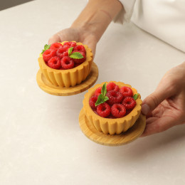Tart Cake Mini NEW silicone mould handmade (pair)