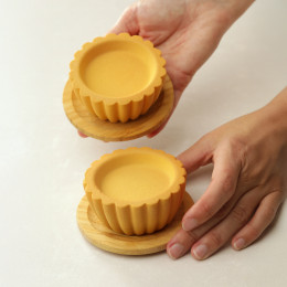 Tart Cake Mini NEW silicone mould handmade (pair)