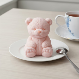Teddy bear Mini Cake silicone mould handmade 