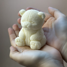 Teddy bear Mini Cake silicone mould handmade 