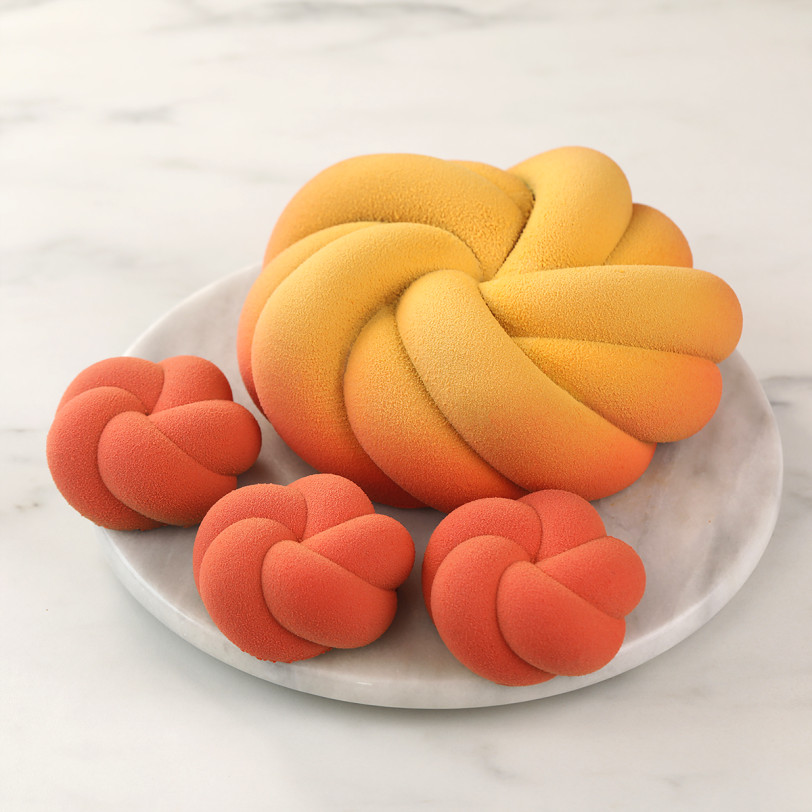 KIT Twister cake silicone moulds handmade