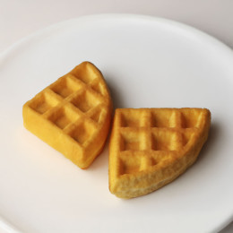 Waffle Mini Cake silicone mould handmade (2 pcs)
