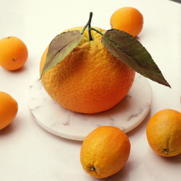 XXL Orange cake silicone mould handmade