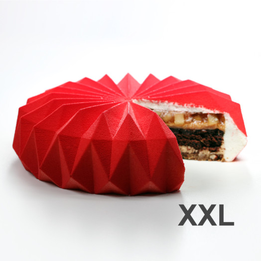 XXL Origami cake silicone mould handmade