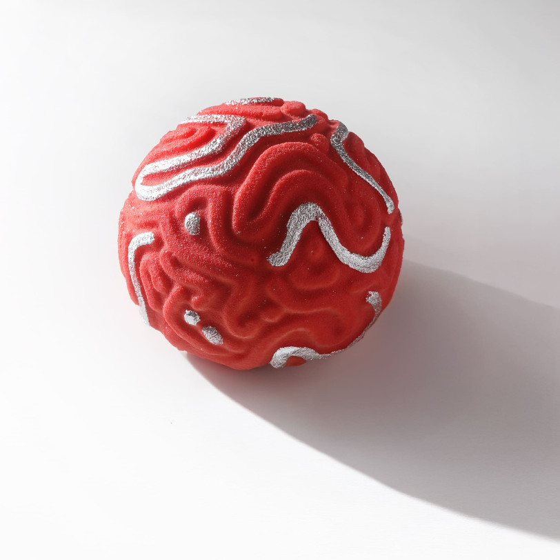 Echo ball cake silicone mould handmade