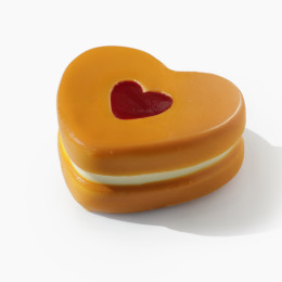 Pure Heart cookie cake silicone mould handmade