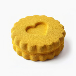 Classic Heart cookie cake silicone mould handmade