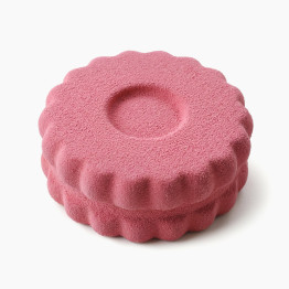 Classic Circle cookie cake silicone mould handmade