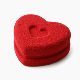 Pure Heart cookie cake silicone mould handmade