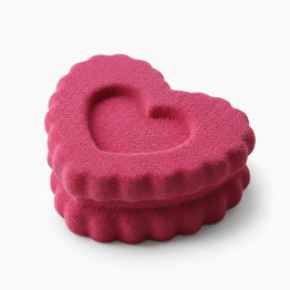 Play Heart cookie cake silicone mould handmade