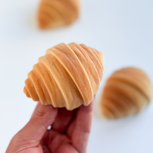 Croissant Mini Cake silicone mould handmade (2 pcs)
