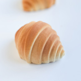 Croissant Mini Cake silicone mould handmade (2 pcs)