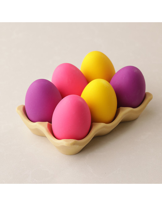 Easter eggs box cake silicone moulds handmade