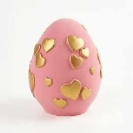 Blooming  Eggs cake silicone mould handmade 2pcs*75ml