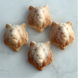 KIT Lion cake silicone mould handmade