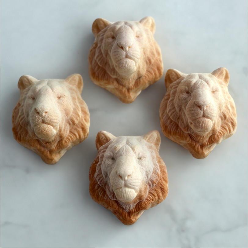 KIT Lion cake silicone mould handmade