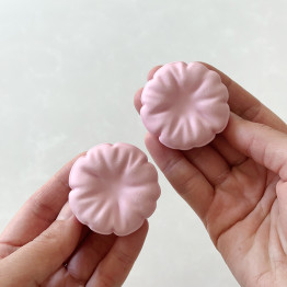 Pillow round mini 6*20ml silicone mould handmade
