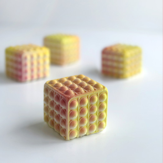 Pop it mini cake silicone mould handmade