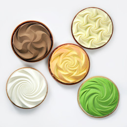 KIT tart silicone moulds
