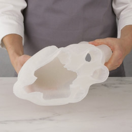 XXL Bunny Cake silicone mould handmade 
