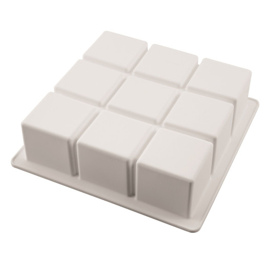 Cubik silicone mould for cake by Silikomart and Dinara Kasko 