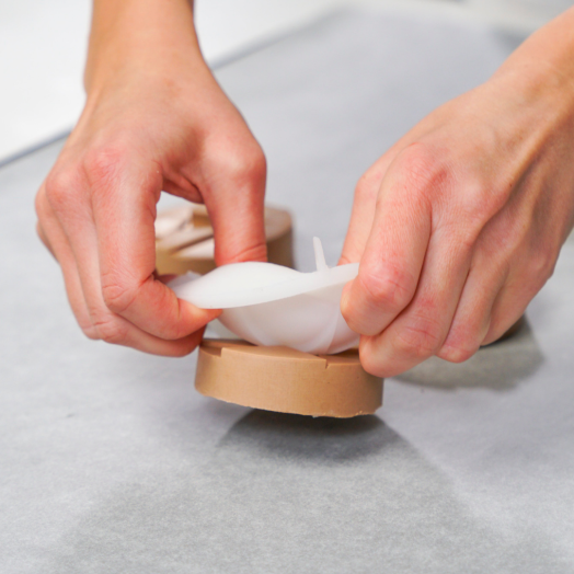 Tart Prism mini silicone mould handmade